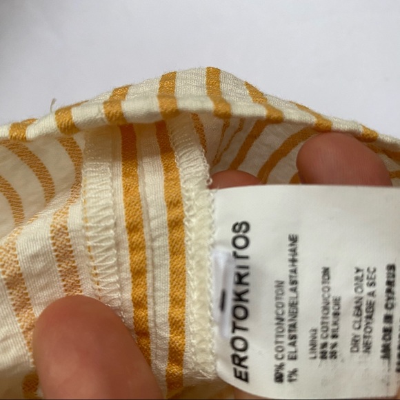 ErotoKritos Cotton Peplum Jacket - Picture 5 of 5